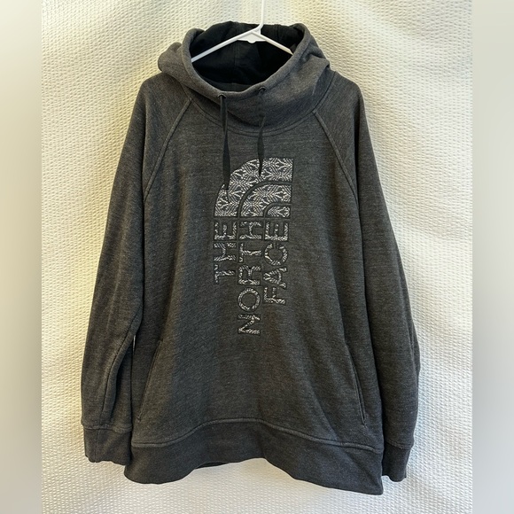 The North Face Tops - The North Face Women’s Gray Hoodie Pullover Size: XL
